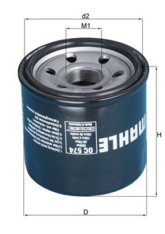 MAHLE OC574 — Масляный фильтр