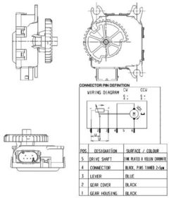 MAHLE AA14000P — Element de reglaj supapă de amestec