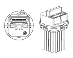 MAHLE ABR21000P — Regulator ventilator habitaclu