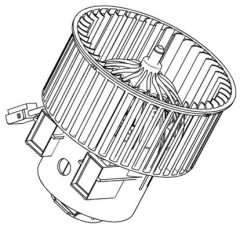 MAHLE AB116000P — Моторчик печки