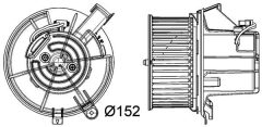 MAHLE AB119000P — Ventilator habitaclu