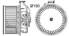 MAHLE AB260000P — Моторчик печки