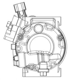 MAHLE ACP633000P — Compresor aer condiționat