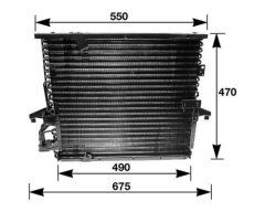 MAHLE AC147000S — Радиатор кондиционера