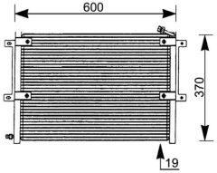 MAHLE AC171000P — Радиатор кондиционера