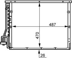 MAHLE AC179000S — Радиатор кондиционера