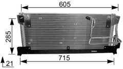 MAHLE AC214000S — Радиатор кондиционера