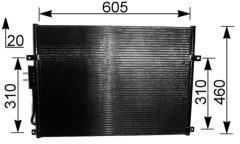 MAHLE AC219000S — Radiator aer condiționat