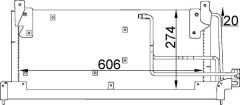 MAHLE AC223000S — Радиатор кондиционера