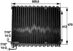 MAHLE AC285000P — Радиатор кондиционера