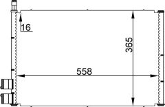 MAHLE AC298000S — Радиатор кондиционера
