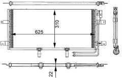 MAHLE AC332000S — Radiator aer condiționat
