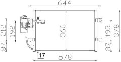 MAHLE AC351000S — Радиатор кондиционера