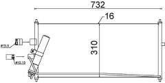MAHLE AC406000S — Radiator aer condiționat