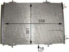 MAHLE AC466000P — Радиатор кондиционера