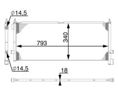 MAHLE AC532000S — Радиатор кондиционера