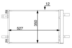 MAHLE AC886000S — Radiator aer condiționat