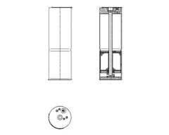 MAHLE AD159000P — Filtru deshidrator aer condiționat