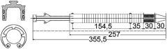MAHLE AD183000P — Осушитель кондиционера