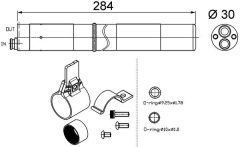MAHLE AD251000S — Осушитель кондиционера