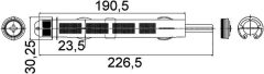 MAHLE AD289000P — Filtru deshidrator aer condiționat