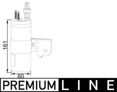 MAHLE AD3000P — Осушитель кондиционера