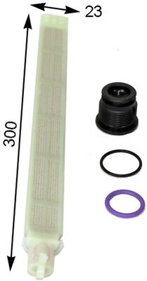 MAHLE AD86000P — Filtru deshidrator aer condiționat