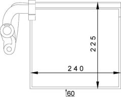 MAHLE AE145000P — Evaporator aer condiționat