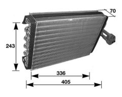 MAHLE AE36000S — Evaporator aer condiționat