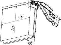 MAHLE AE94000P — Evaporator aer condiționat