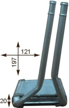 MAHLE AH201000P — Радиатор печки