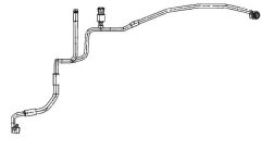 MAHLE AP107000P — Conductă de înaltă presiune aer condiționat