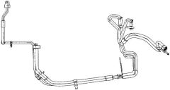 MAHLE AP113000P — Сдвоенная трубка кондиционера