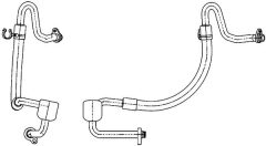MAHLE AP121000P — Трубка низкого давления кондиционера