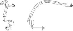 MAHLE AP124000P — Conductă de joasă presiune aer condiționat