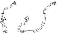 MAHLE AP129000P — Conductă de joasă presiune aer condiționat