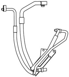 MAHLE AP94000P — Сдвоенная трубка кондиционера