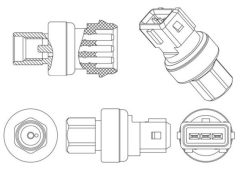 MAHLE ASE14000P — Пневмовыключатель кондиционера