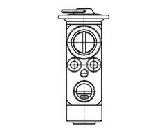 MAHLE AVE104000P — Расширительный клапан кондиционера