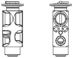 MAHLE AVE132000P — Расширительный клапан кондиционера