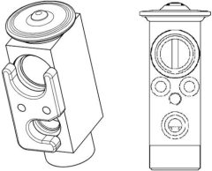 MAHLE AVE72000P — Расширительный клапан кондиционера