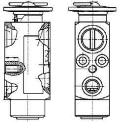 MAHLE AVE88000P — Расширительный клапан кондиционера