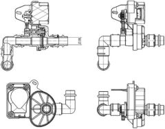 MAHLE AVS4000P — Supapă electromagnetică climatizare