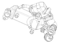 MAHLE CE10000P — Радиатор EGR