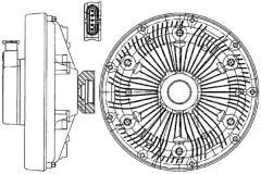 MAHLE CFC229000P — Вискомуфта