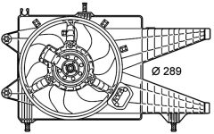 MAHLE CFF156000P — Ventilator radiator motor