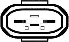 MAHLE CFF18000S — Ventilator radiator motor