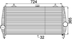 MAHLE CI173000P — Intercooler