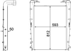 MAHLE CI177000P — Интеркулер