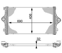 MAHLE CI219000P — Intercooler